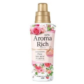 Кондиционер для белья Lion Soflan Aroma Rich Diana «Роза» 480 мл